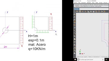 Uso de programas computacionales de Elementos Finitos (Parte 2) - Placa con Orificio