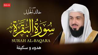 أجمل تلاوة لسورة البقرة | ـ بصوت الشيخ خالد الجليل 🌙