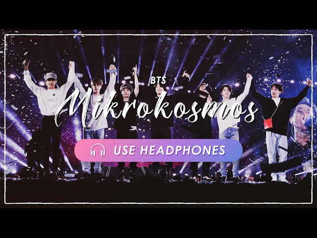 [8D + LIVE] BTS - Mikrokosmos | CONCERT EFFECT💿 [USE HEADPHONES] 🎧 class=