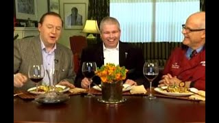 One Chef One Critic, E96, Guests: John Fitzgerald, Pat Watson, Dishes: pork medallions, apricot cake