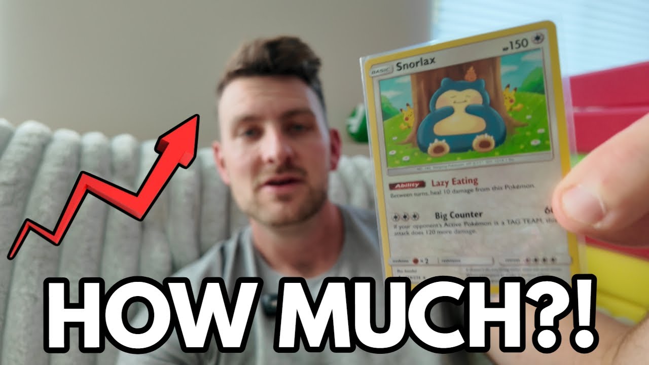 Редкий голографический Снорлакс — это круто?! Карточки покемонов могут стоить БОЛЬШИХ денег!