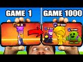 1000 Games Of Brawl Stars On A New Account!!! Heres What Happened... 🤯