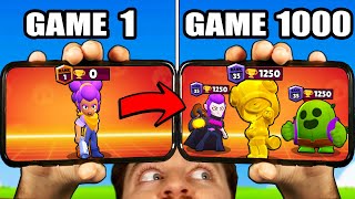 1000 Games Of Brawl Stars On A New Account!!! Heres What Happened... 🤯 screenshot 4