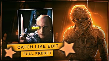 @catchthedit  Like Edit (Preset) | After Motion ! Part 2