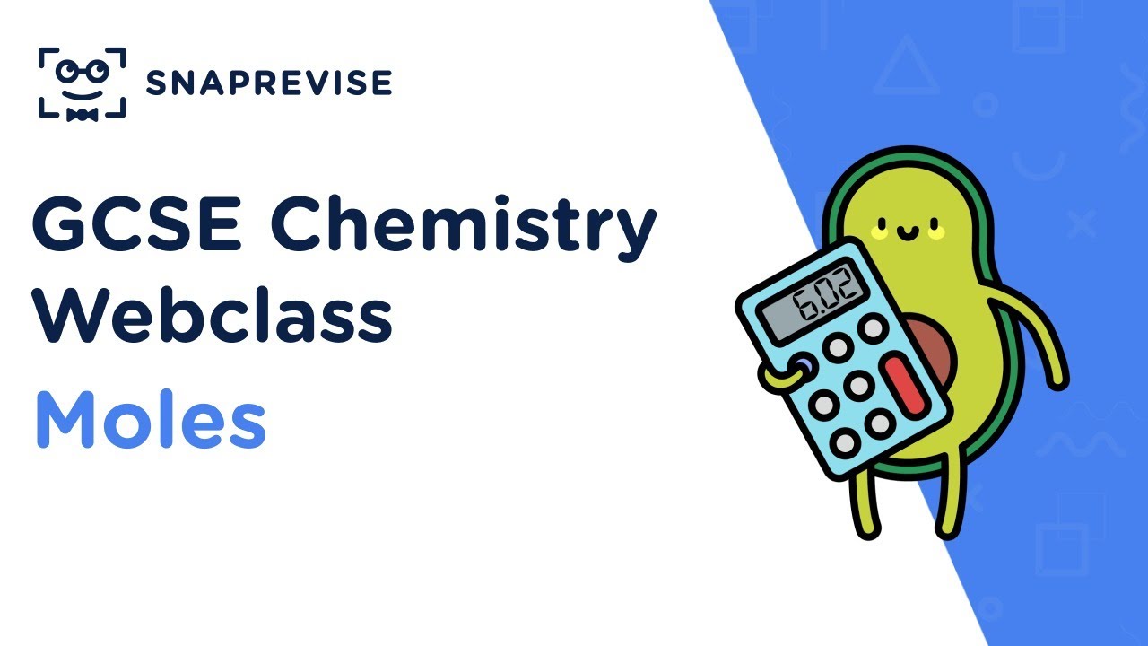 GCSE Chemistry Moles Revision Webclass YouTube GCSE Chemistry Moles Revision Webclass YouTube