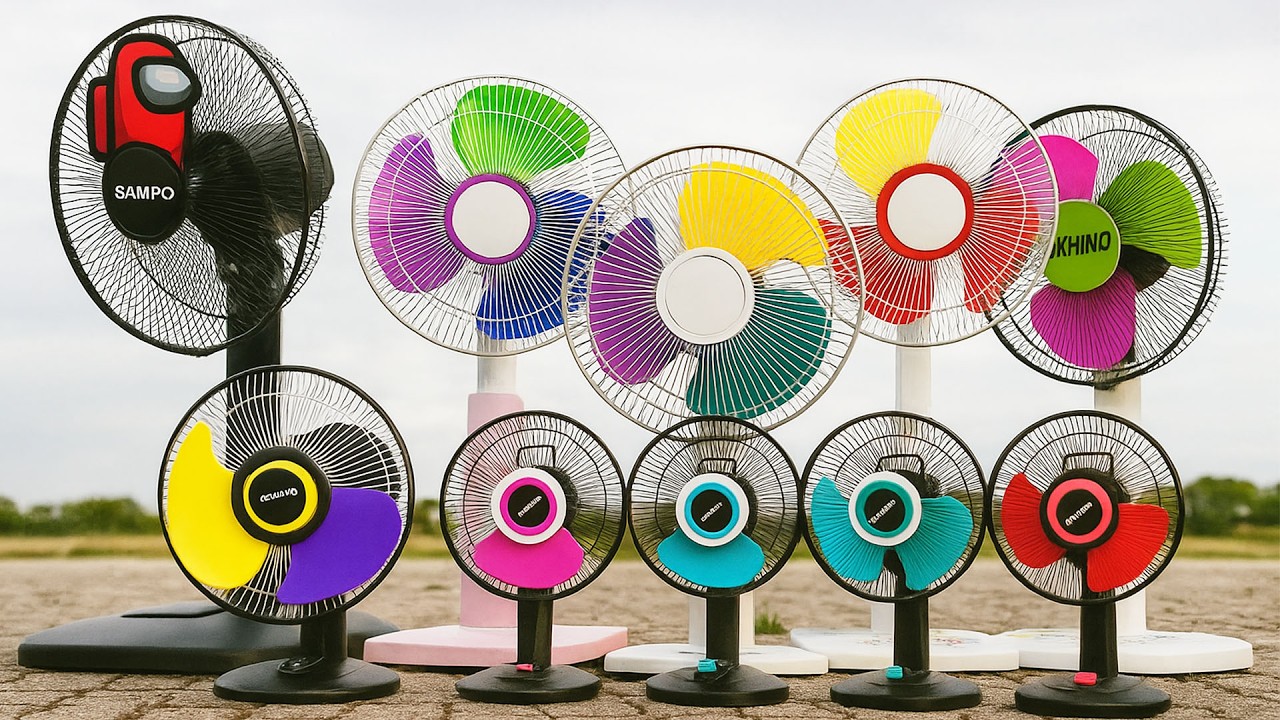 Двадцать самодельных тестов шатающихся вентиляторов..