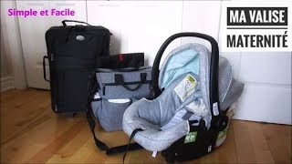 Que Prendre dans sa Valise de Maternité ( Valise Maman - Valise Bébé) 🍼