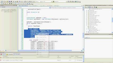 C# Web Programming Tutorial - Create Class for Selecting Many SQL Table Rows