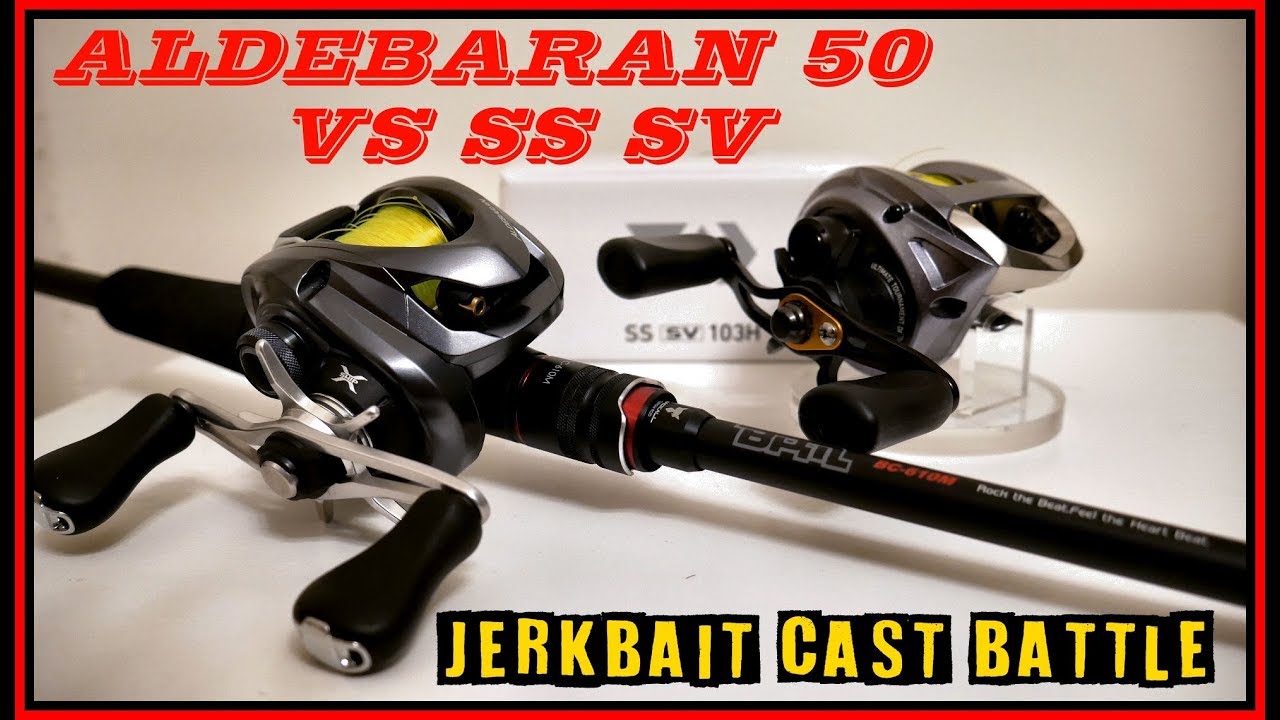 DAIWA SS SV VS SHIMANO ALDEBARAN 50: BATTLE OF THE ULTRALIGHTS