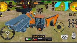 JCB Stones Loader loading into the truck| JCB Driving2 - Android Gameplay  screenshot 3