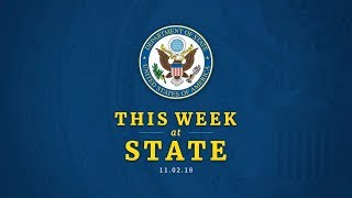 This Week at State: November 2, 2018