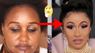 MAKEUP TRANSFORMATION ON MY DOCTOR. From basic to baddie