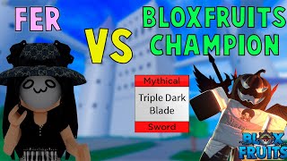 『Fer999 VS Bloxfruits Champion with TTY』Bounty Hunt l Roblox | Blox fruits update 17 | 25M |  fer999