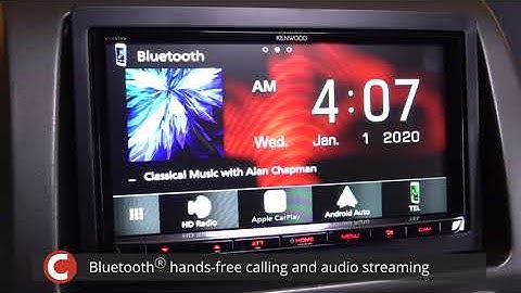 Kenwood Excelon DMX957XR Display and Controls Demo | Crutchfield Video