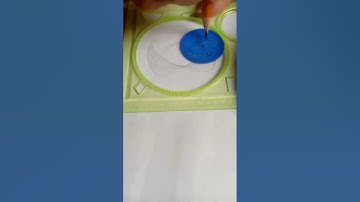 How many rotations did the pen make in total?🤔#asmr#spirograph#satisfyingvideo