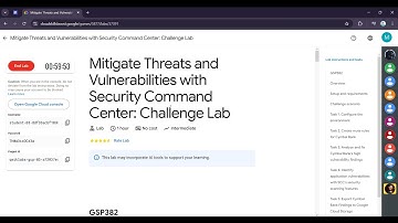 Mitigate Threats and Vulnerabilities with Security Command Center: Challenge Lab...The Arcade 2025!!