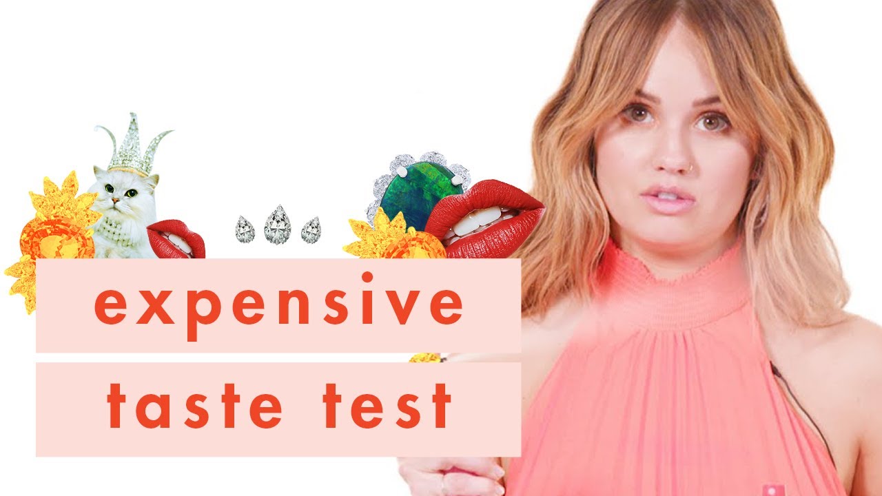 Debby Ryan Wants to Win This So. Bad. | Expensive Taste Test | Cosmopolitan