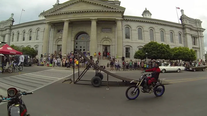 Jason Thorne Metal Mulisha FMX show Kingston Ontar...