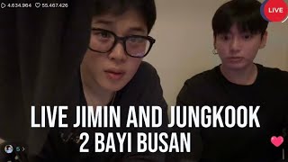 🔴LIVE JIMIN DAN JUNGKOOK SUB.INDO #jimin #jungkook #jikook #weverse