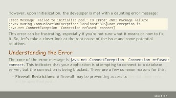 Resolving the Error: Unable to Connect to the Database with Hikari Connection Pool