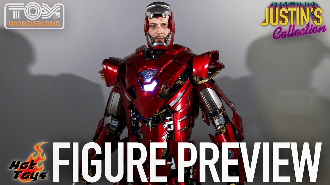 Hot Toys Iron Man Silver Centurion Suit-Up Version - Figure