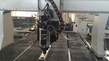 4 Axis CNC Router Machine Milling Aluminum Profile With Disc ATC