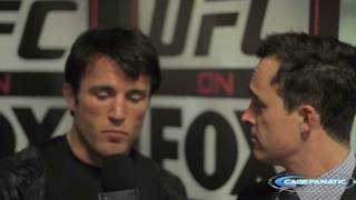 Bisping interrupts Chael during his interview with Cage Fanatic