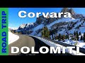 ROAD TRIP CORVARA DOLOMITES│from Passo Gardena to Corvara 4K │Scenic Drive Dolomiti UNESCO Dolomiten
