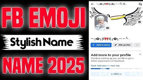 FACEBOOK STYLISH NAME CHANGE 2025 | FACEBOOK STYLISH NAME