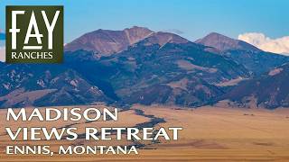 Montana Property For Sale Madison Views Retreat Ennis, Mt