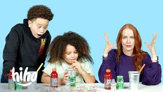 Kids & Their Parents Try TikTok Food Trends | Kids Try | HiHo Kids