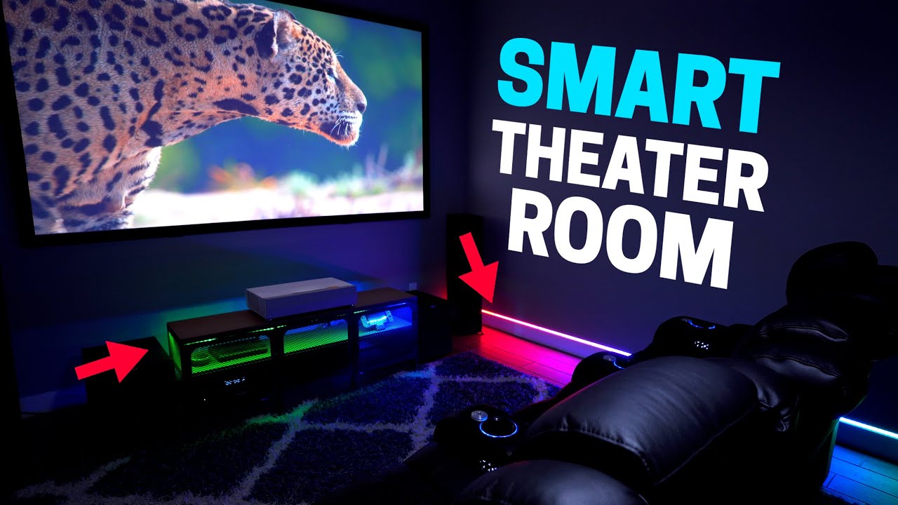 Home Theater TOUR in My Smart Home! 