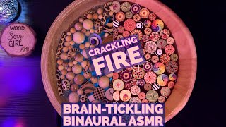 Crackling Fire & Brain-Tickling Wood Soup ASMR Sounds