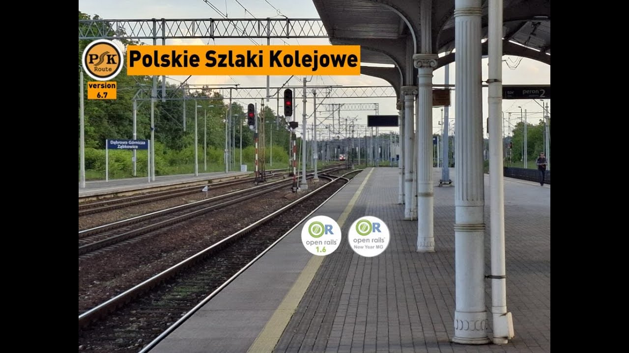 Open Rails L PSK #10 - TLK 26005 Kraków - Katowice - Strzop