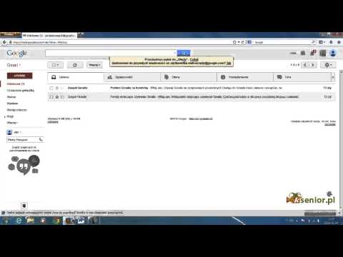 Gmail 2014 - przenoszenie korespondencji do kart, zakładek