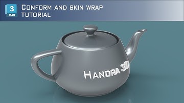 How to work with 3ds max conform and skin wrap | Hanora 3D
