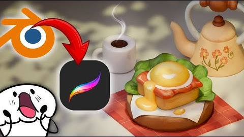 🎨 Paint Your 3D Model in Procreate The Easy Way! (Blender to iPad Workflow)