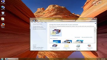How To Change Task Bar Color in Windows 7