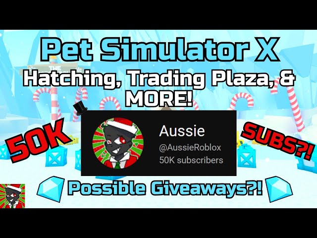 🔴 PET SIMULATOR X TRADING  GIVEAWAYS AND PRIVATE SERVERS IN DISCORD 