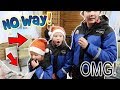 SISTERS GET THE SHOCK OF THEIR LIVES FROM SANTA IN LAPLAND!