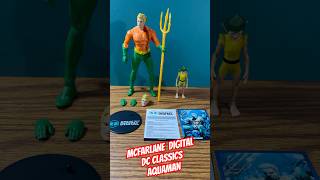 McFarlane Digital DC Classics AQUAMAN &amp; QWSP Figure Quick Look! #dcmultiverse #mcfarlane  #aquaman