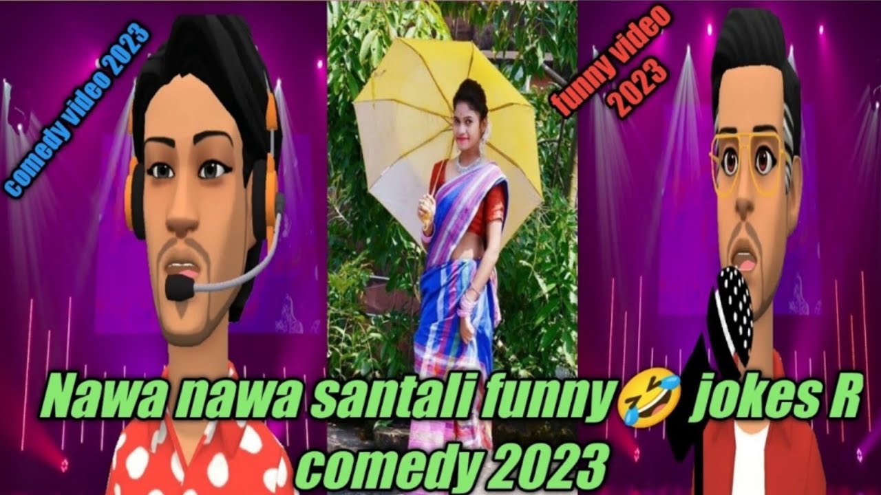 New santali shayari comedy video//2023 santali funny jokes video 2023 -  YouTube