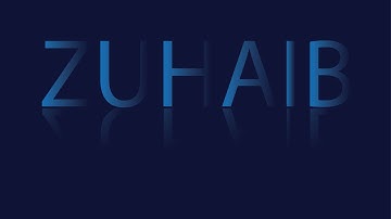 Stylish Text Effect with Shadow Reflection | Adobe Illustrator Tutorial