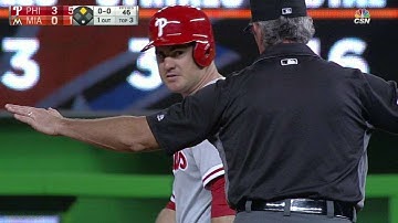 PHI@MIA: Joseph plates Herrera on a double