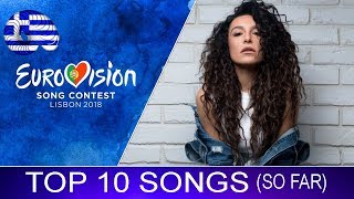 Eurovision 2018 | My Top 10 Songs (So Far) chords