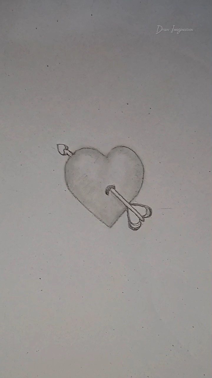 How to Draw a Heart and Arrow for Kids