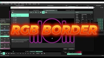 RGB ROUND BORDER | Resolume Plugin #vjshravan #resolume