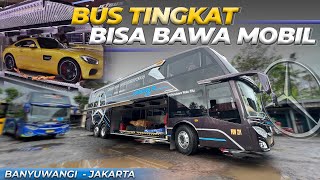 Perjalanan 1000 KM Banyuwangi Jakarta Naik Bus Tingkat Spesial | Pandawa87 Voyager #1