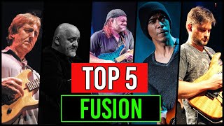 TOP 5 Fusion Shred Guitar Virtuosos