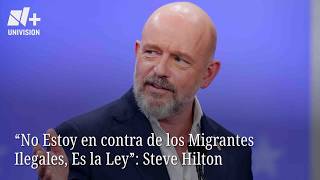 "I'm not against illegal immigrants, it's the law": Steve Hilton